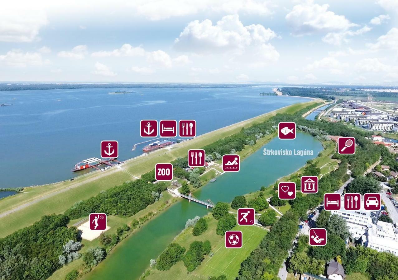 Hotel Kormoran Šamorín Eksteriør bilde